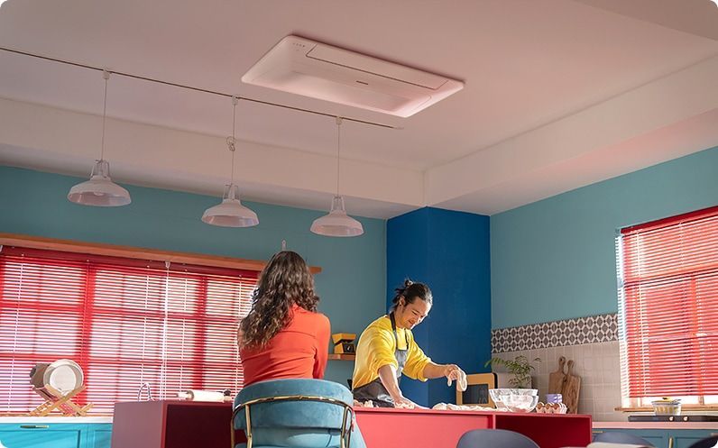 Aire Acondicionado tipo Cassette 1 via Samsung