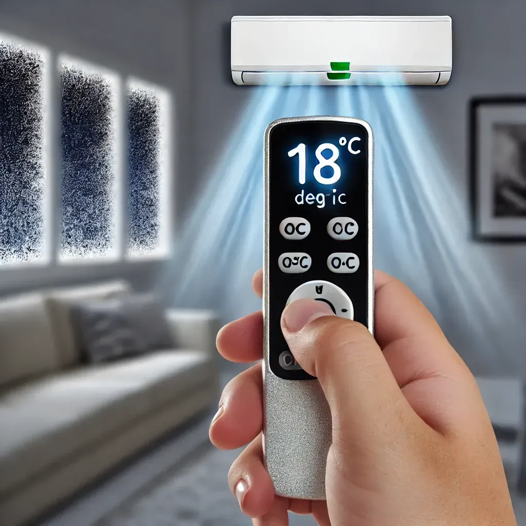 ¿Poner mi aire acondicionado a 18 grados hará que enfrie rapido?