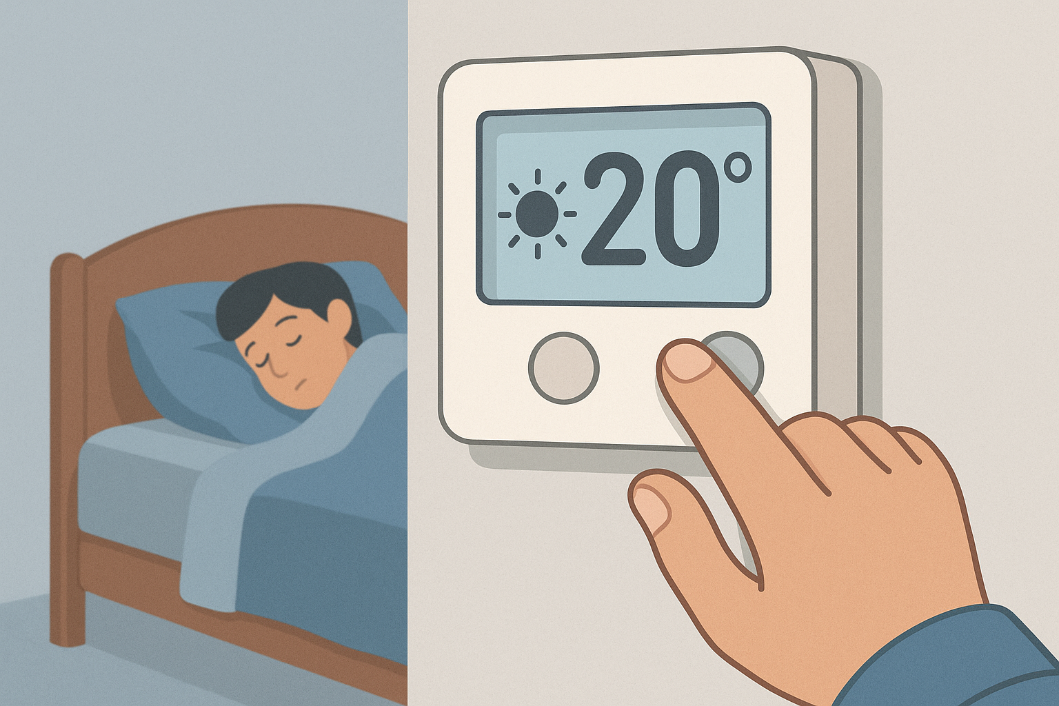 Cual es la mejor temperatura para dormir