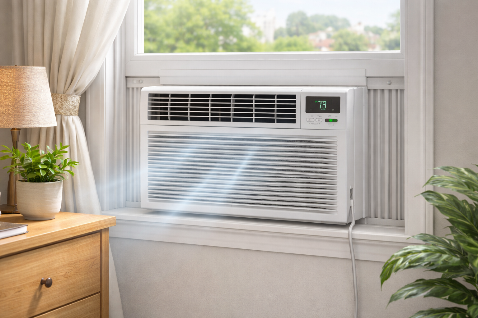 Unidad de aire acondicionado tipo ventana