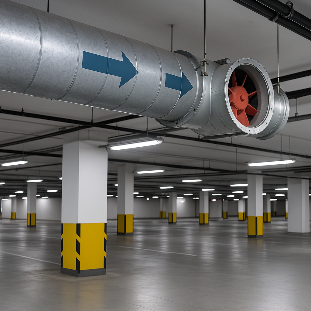 Ventilacion de estacionamientos