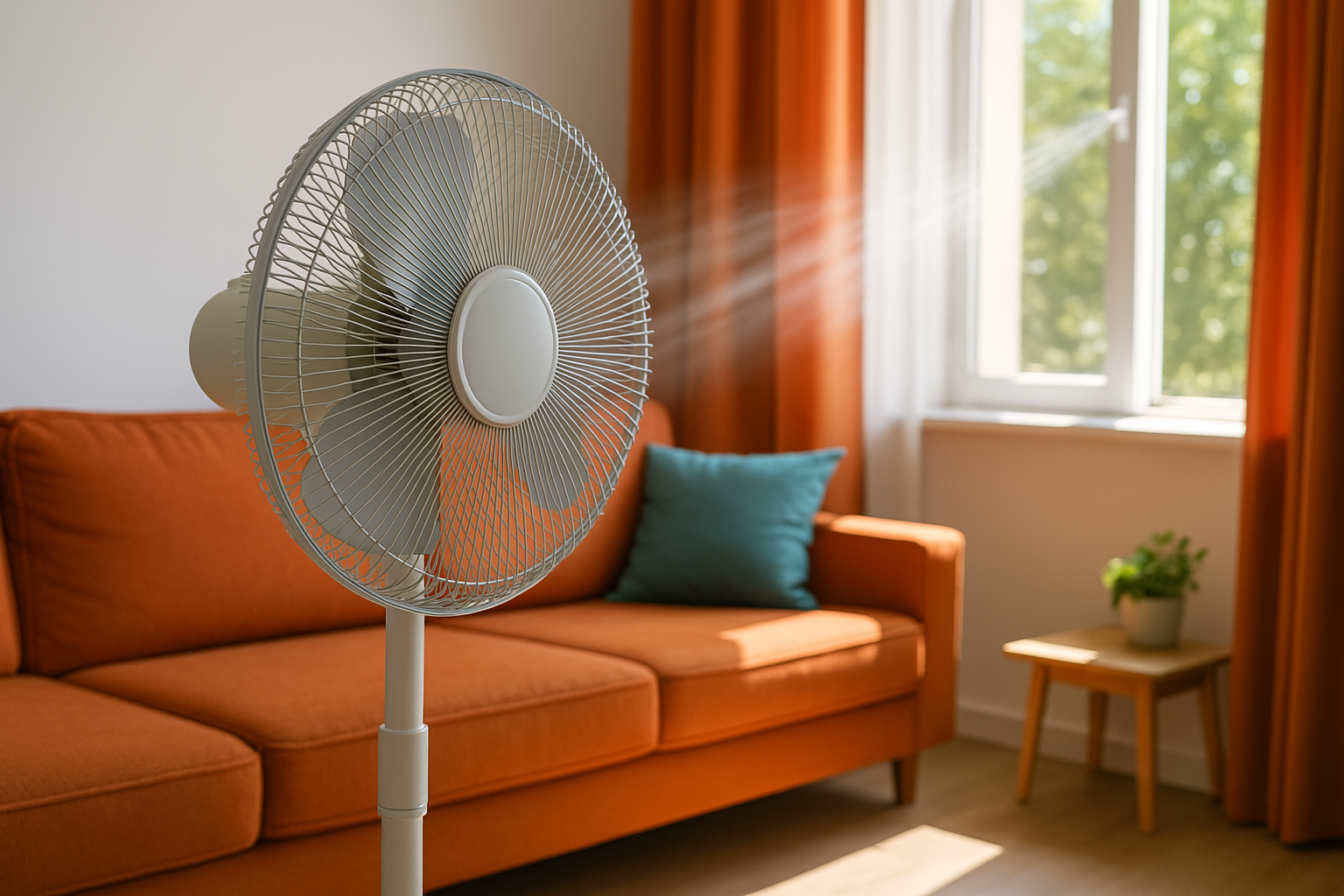 Ventilador de pedestal