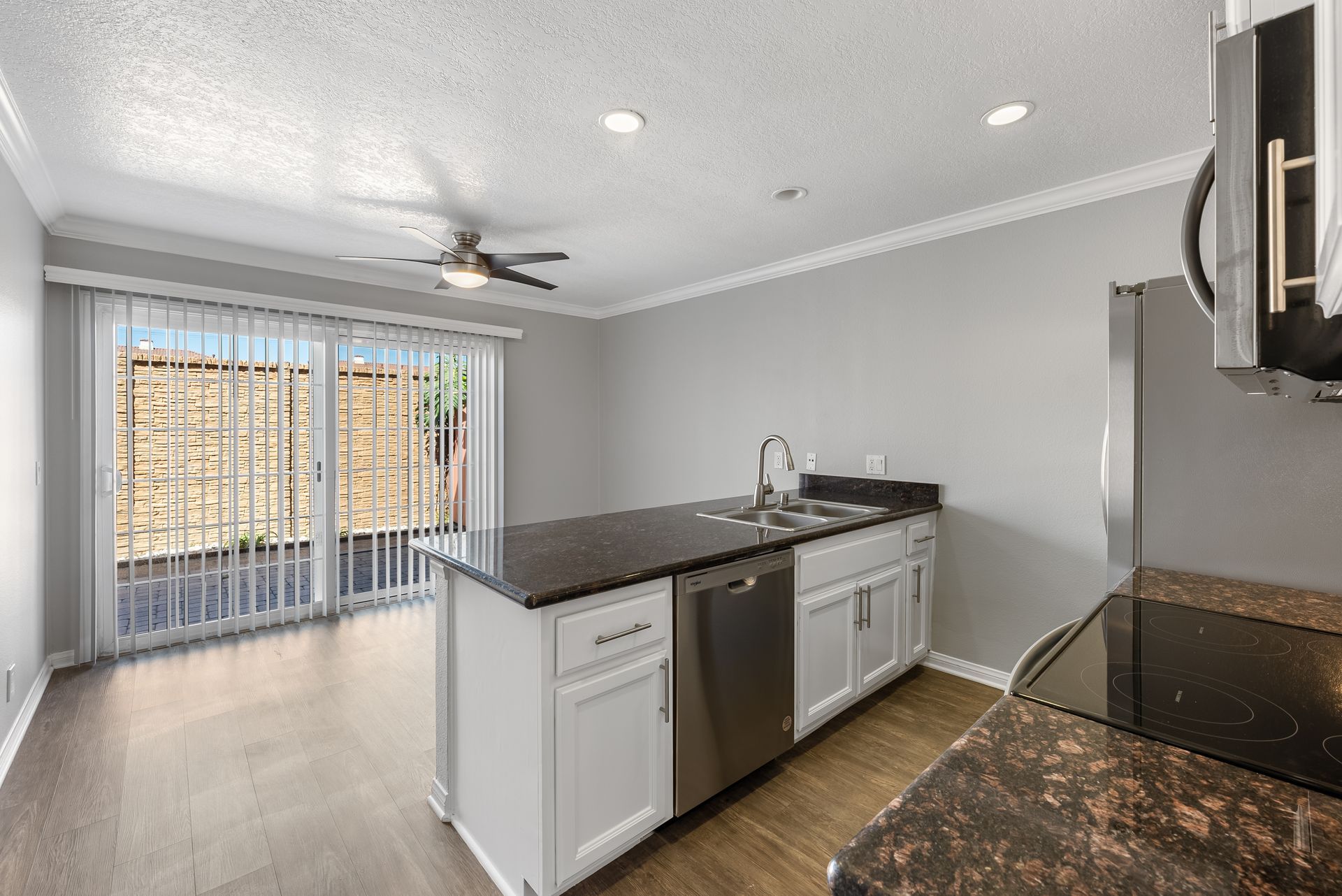 kitchen with sink and dishwasher