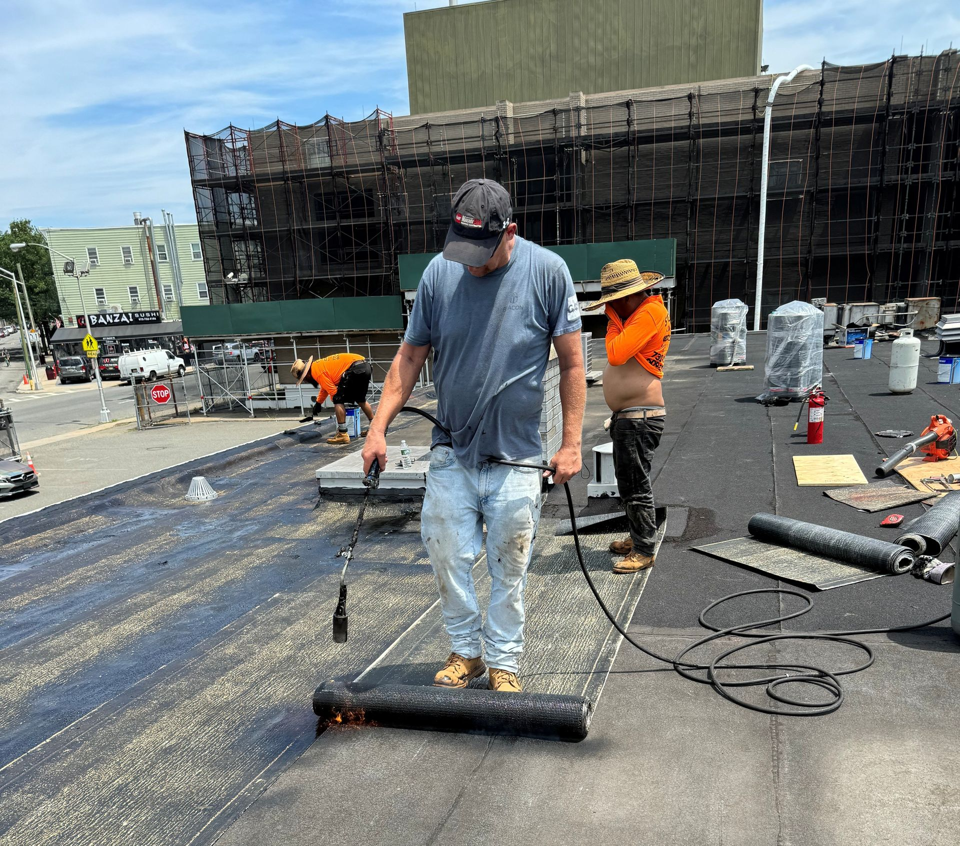 Flat Roofs — Roofing Contractors in North Brunswick, NJ
