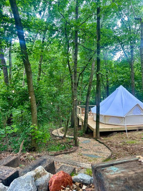 Glamping in Northwest Arkansas