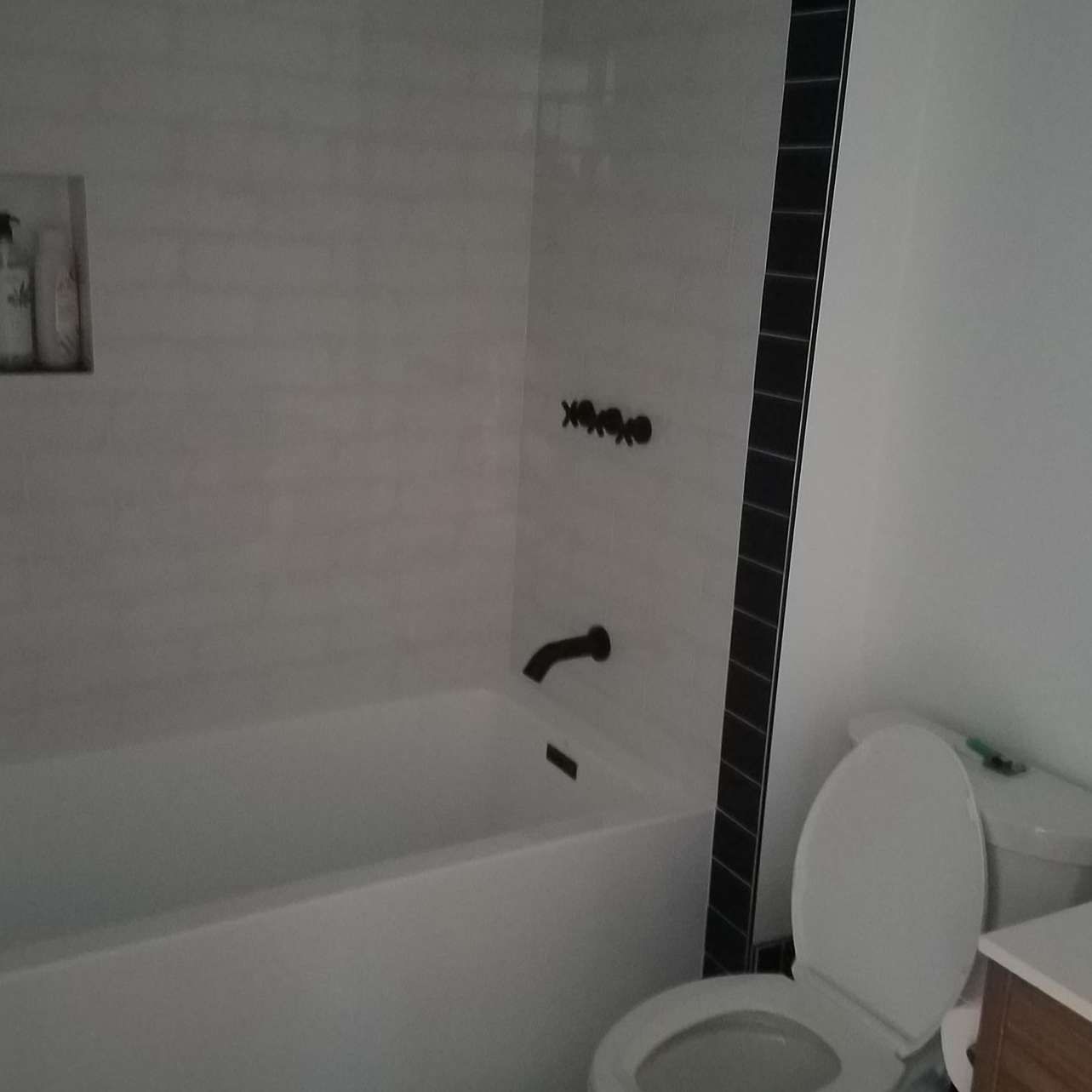 Meg Black And White Bathroom