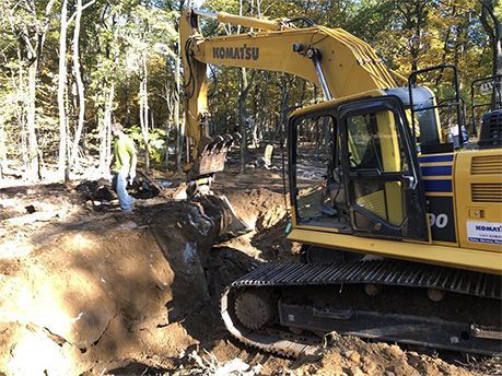 Septic Mound Install Gallery