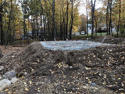 Septic Mound Install Gallery