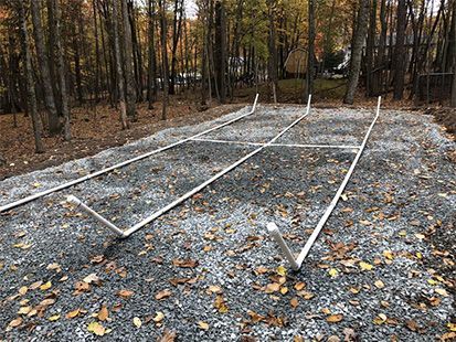 Septic Mound Install Gallery