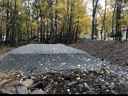 Septic Mound Install Gallery