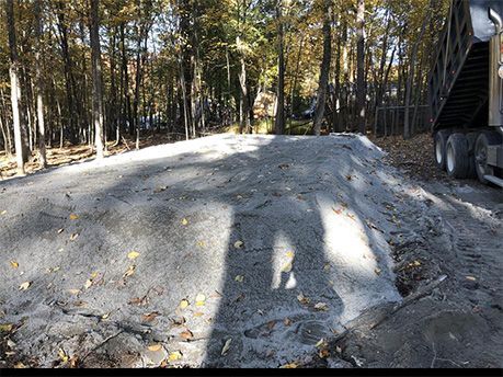 Septic Mound Install Gallery