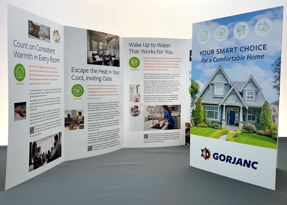 HVAC Brochure design