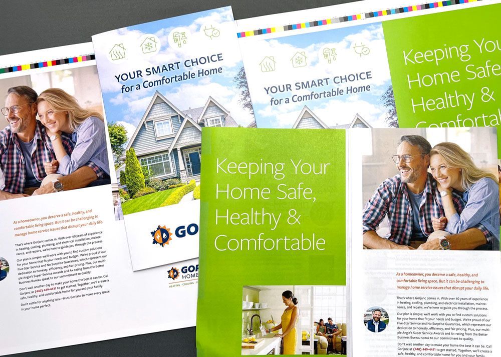HVAC Brochure design in progress