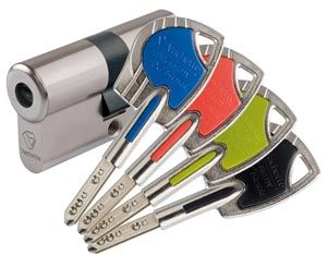 clé protégée cylindre de sécurité Liège