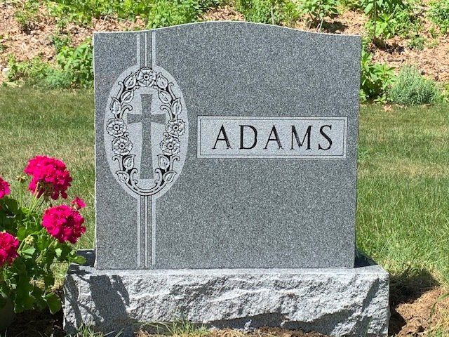 Adams monument — Natick Memorial Works