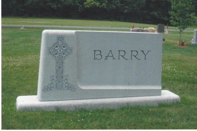 Barry monument — Natick Memorial Works