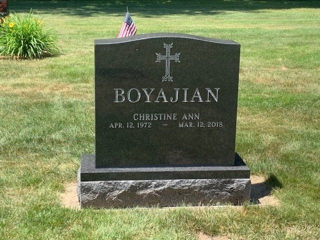 Boyajian monument — Natick Memorial Works