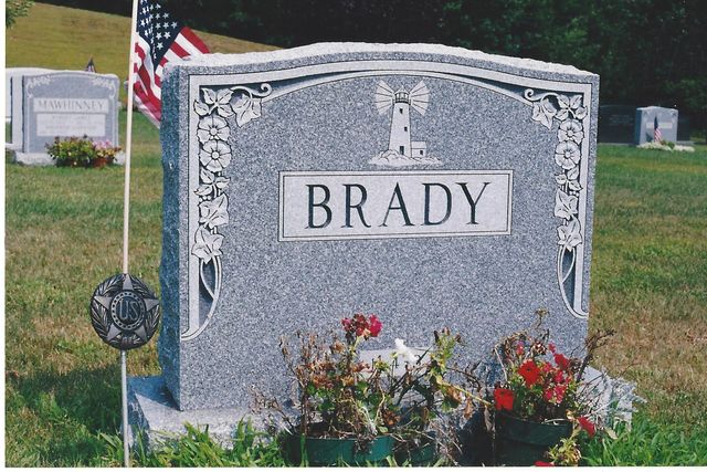 Brady monument — Natick Memorial Works