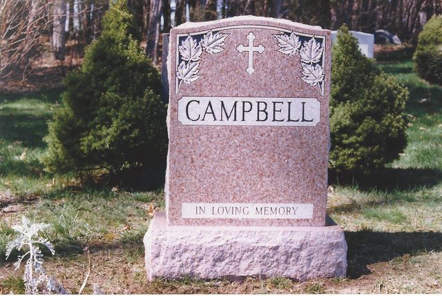 Campbell monument — Natick Memorial Works