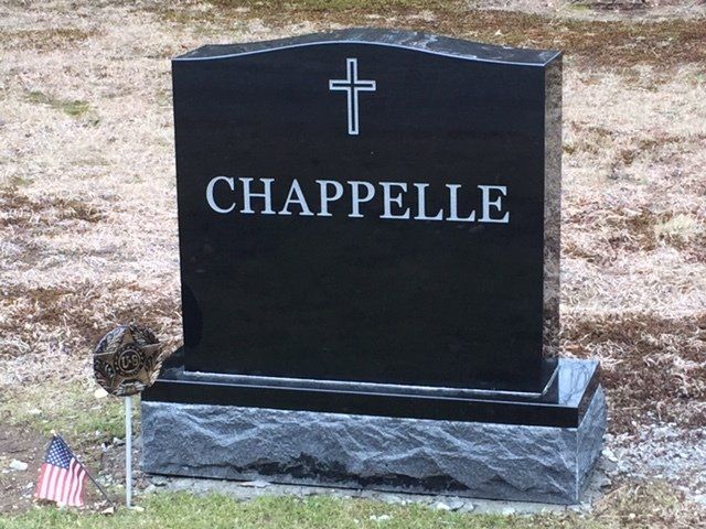 Chappelle monument — Natick Memorial Works