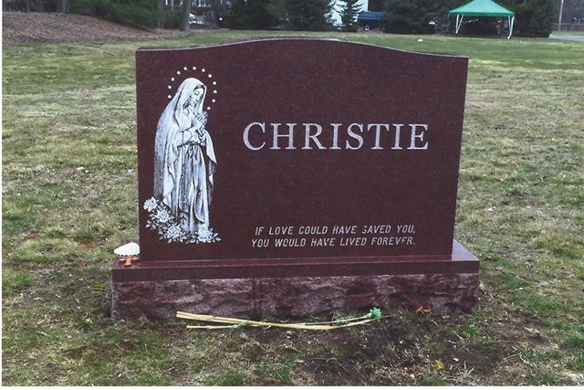 Christie monument — Natick Memorial Works
