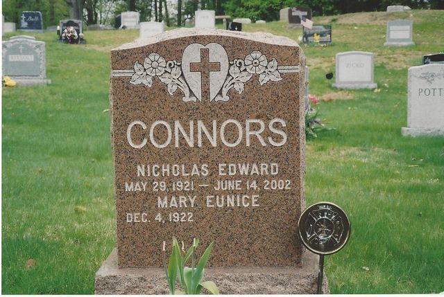 Connors monument — Natick Memorial Works