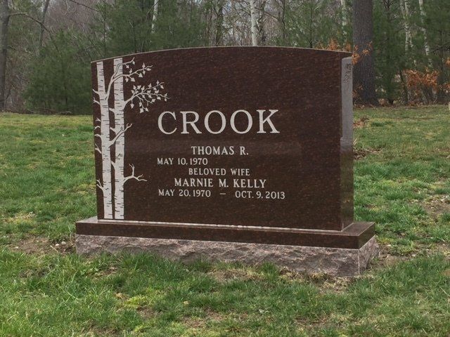 Crook monument — Natick Memorial Works