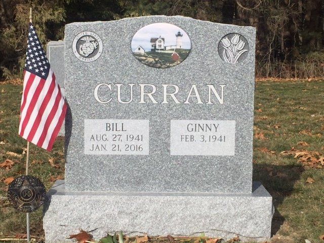 Curran monument — Natick Memorial Works