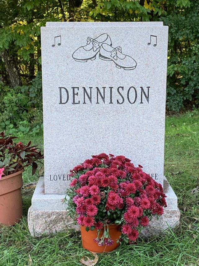 Dennison monument — Natick Memorial Works