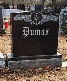 Dumas monument — Natick Memorial Works