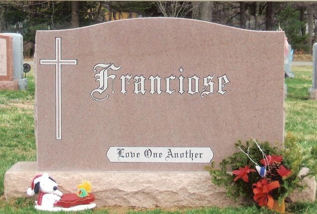 Franciose monument — Natick Memorial Works