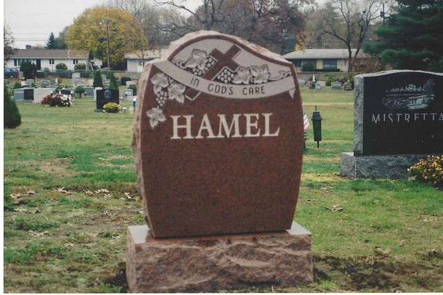 Hamel monument — Natick Memorial Works