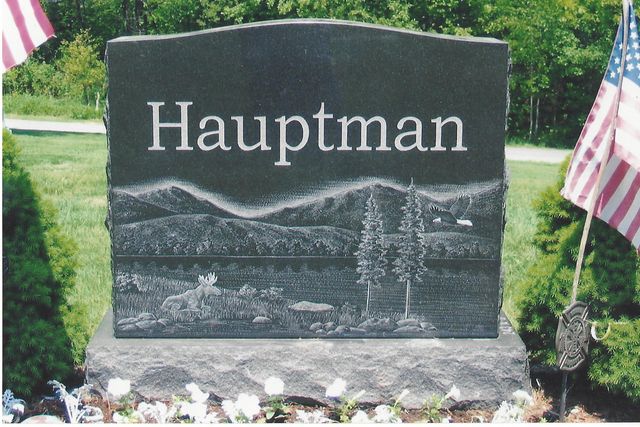 Hauptman 2 monument — Natick Memorial Works