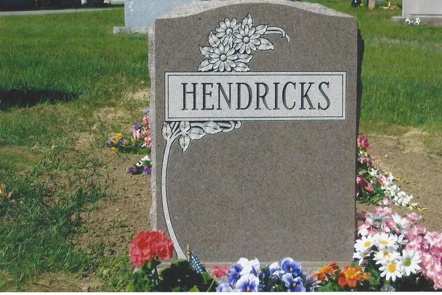 Hendricks monument — Natick Memorial Works