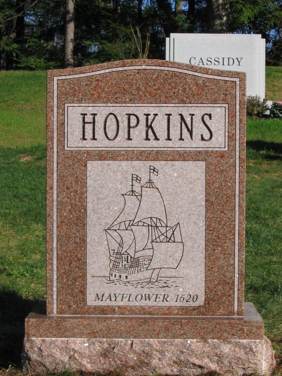 Hopkins monument — Natick Memorial Works