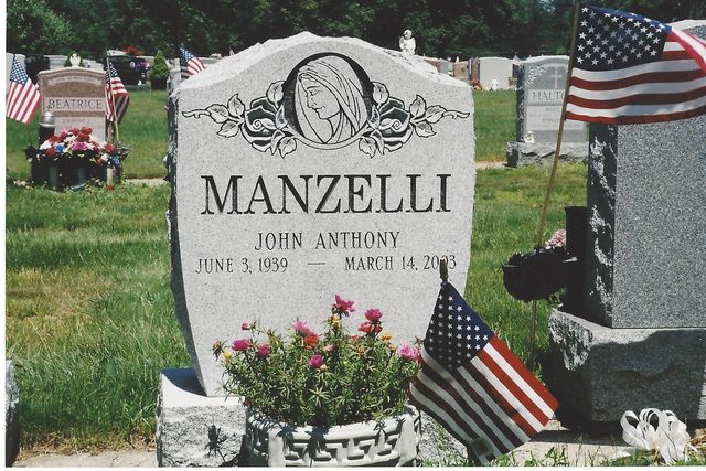 Manzelli monument — Natick Memorial Works