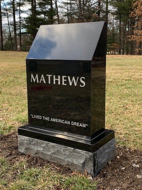 Mathews monument — Natick Memorial Works