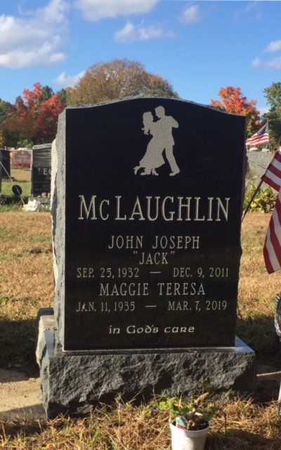 McLaughlin monument — Natick Memorial Works