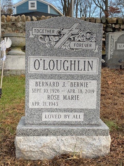 O_Loughlin monument — Natick Memorial Works