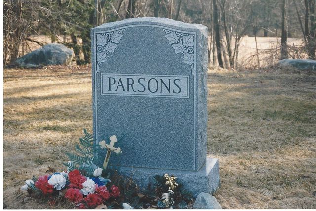 Parsons monument — Natick Memorial Works