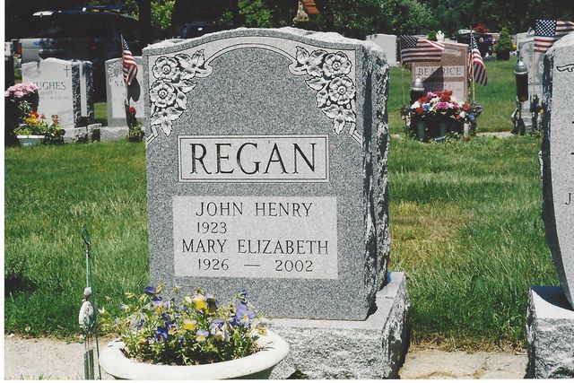 Regan monument — Natick Memorial Works