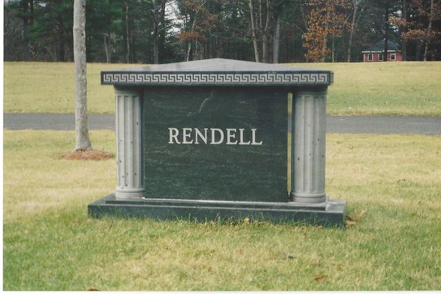 Rendell monument — Natick Memorial Works