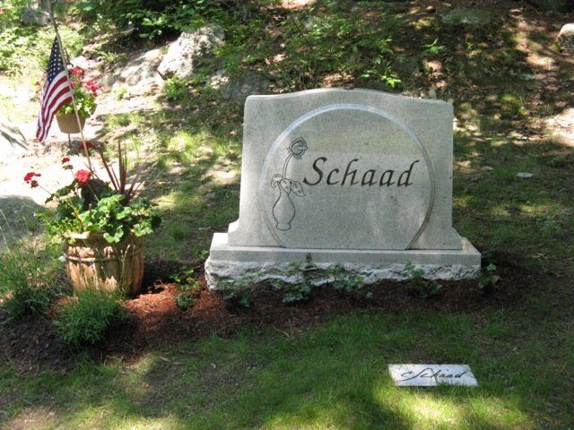 Schaad monument — Natick Memorial Works