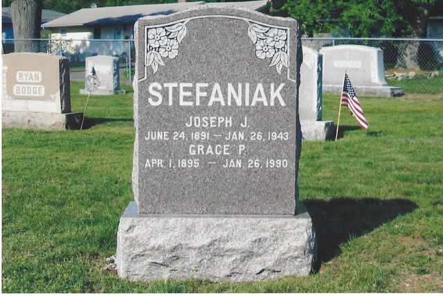 Stefaniak monument — Natick Memorial Works