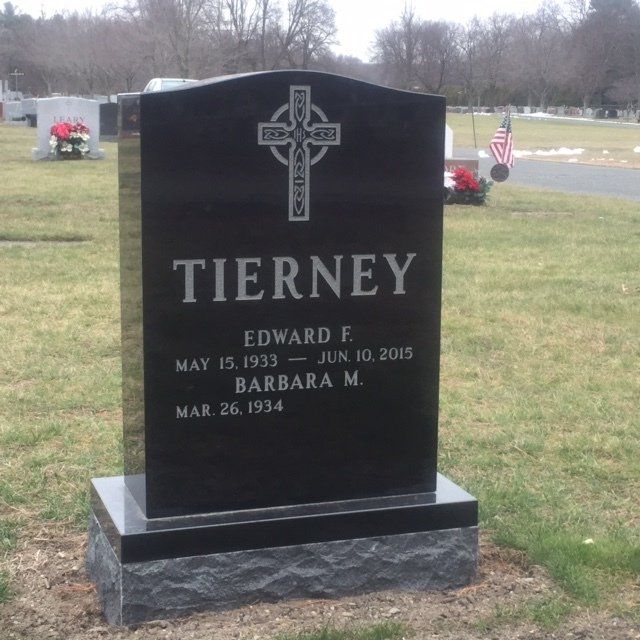 Tierney monument — Natick Memorial Works