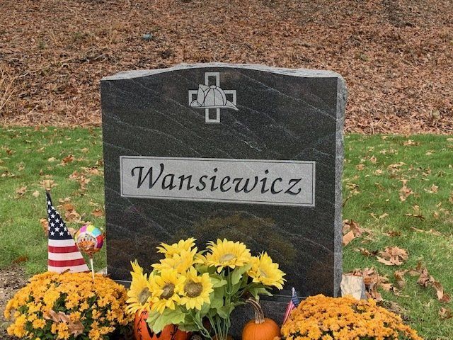 Wansiewicz monument — Natick Memorial Works