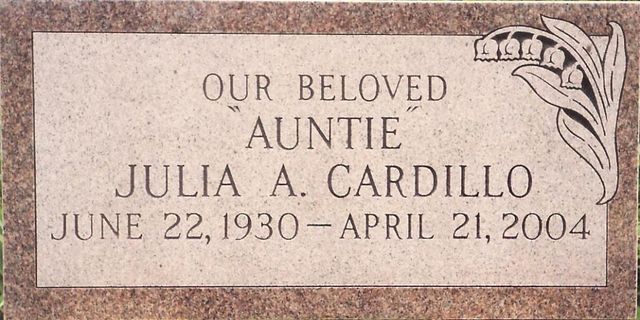 Grave marker crafted by Natick Memorial Works