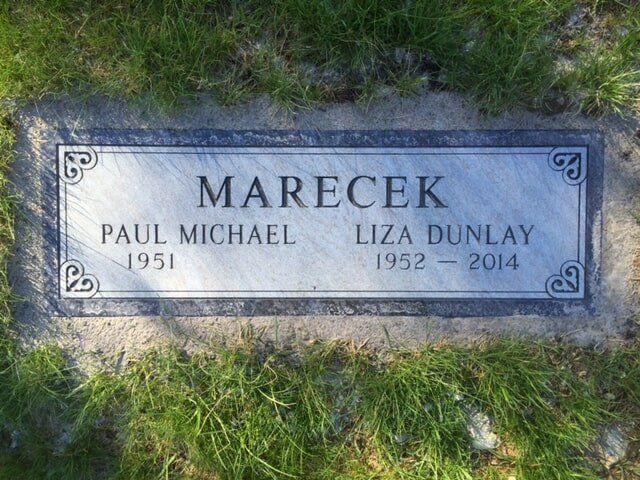 Grave marker crafted by Natick Memorial Works