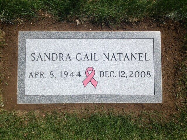 Grave marker crafted by Natick Memorial Works