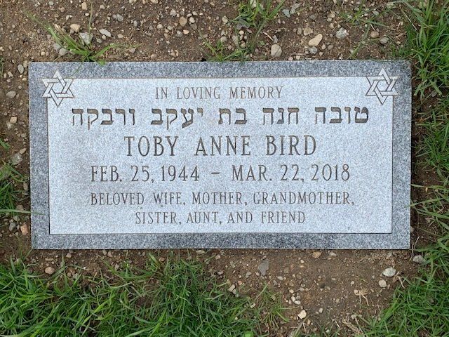 Grave marker crafted by Natick Memorial Works